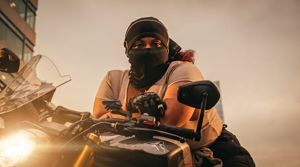 Extended Balaclava - V1 Black & Gold